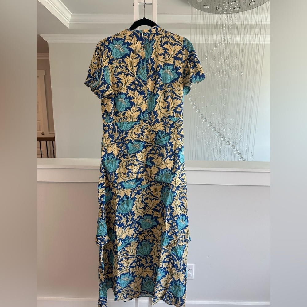 Elizabeth James The Label blue yellow maxi dress - Picture 8 of 8